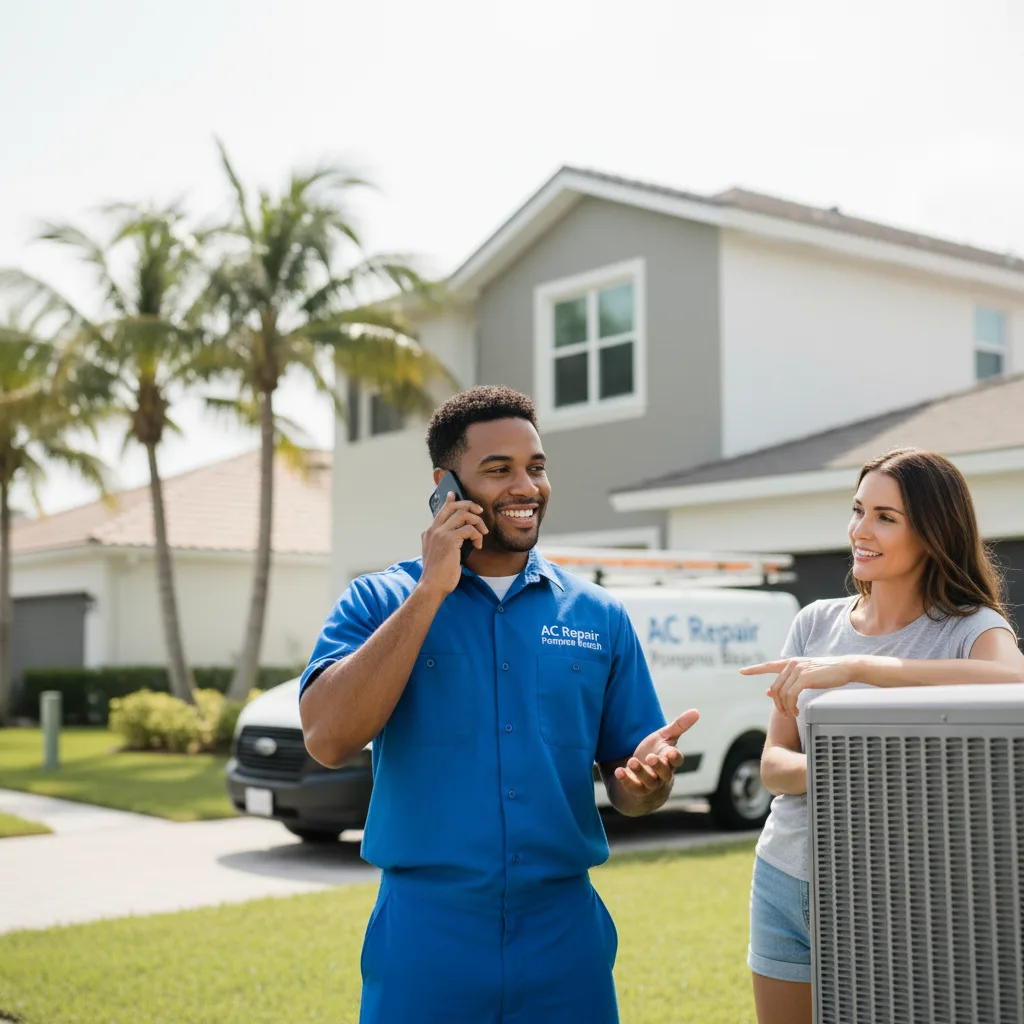 AC Repair Pompano Beach customer support in Saddle River